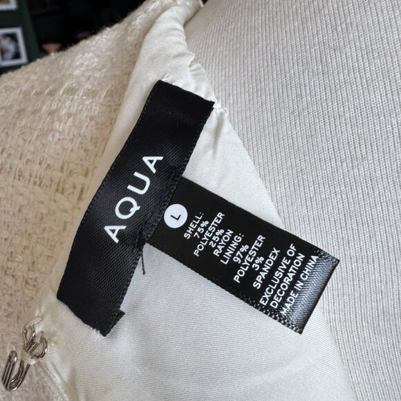 Faux Pearl Tweed Mini Dress - Exclusive - Picture 8 of 8